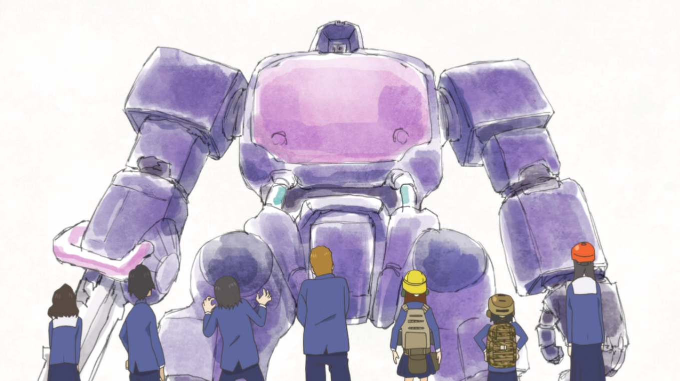 映像研には手を出すな 5話感想 巨大ロボットアニメーション